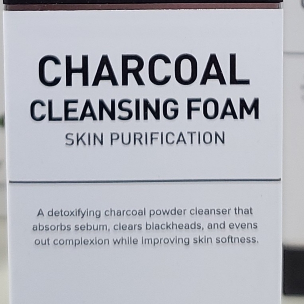 Charcoal Cleansing Foam Skin Purification By Lunes